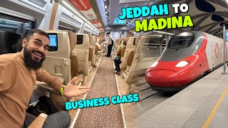 Jeddah se Madinah ka safar wo bhi business class train mein 😍🚆 [upl. by Cypro]