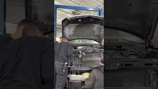 2013 ford F150 engine raise cab for engine removal automobile ford [upl. by Olecram674]