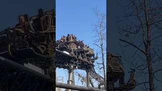 Time Traveler  Silver Dollar City  Roller Coaster  Launch Coaster  Spinning Coaster [upl. by Yak]