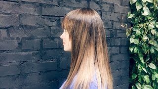 how to balayage step by step hair tutorial [upl. by Aneleiram479]