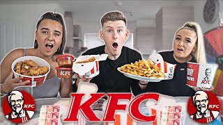 Last to STOP Eating KFC Wins £1000  Challenge [upl. by Malina211]