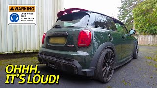 Mini F56 JCW LCI 2 Gen 3 With Fi Exhaust amp Fi Downpipes [upl. by Eeliab]