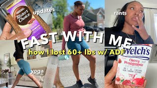 FAST WITH ME  how I get through a 36hr ALTERNATE DAY FAST to lose 60 POUNDS EASY [upl. by Zendah]