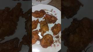 Chicken pakora recipe  fried chicken recipe subacribe trending viral shorts [upl. by Adnoek373]