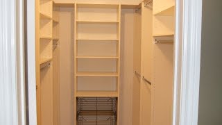 Small Walk In Closets Designs [upl. by Meunier]