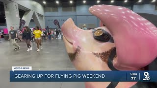 Gearing up for Flying Pig weekend [upl. by Nohtanhoj]