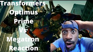 Transformers Optimus Prime Vs Megatron Reaction [upl. by Lai]