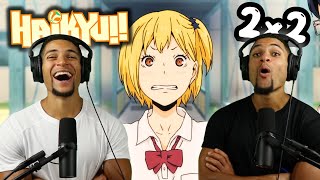 YACHI  Haikyuu 2x2 Reaction  quotDirect Sunlightquot [upl. by Onairda199]