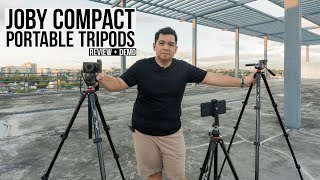 Joby Compact Light  Action  Advanced tripods  Review and Demo [upl. by Atenahs]