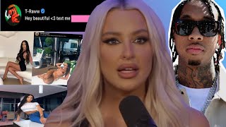 Tana Mongeau EXPOSES Tyga for hooking up with Trans influencer Lilah Gibney [upl. by Otcefrep]