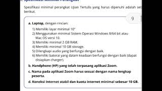 Petunjuk Teknis Pelaksanaan UTBK UKPPPG Piloting Tahap 3 [upl. by Atsirc5]