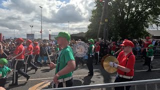 Carrickfergus 12th of July Parade 2of2 the Return Parade on 2024 [upl. by Pish]