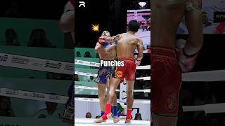 Effective Boxing Punches In Muay Thai Fight 🥊 [upl. by Enalda]