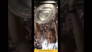 1988 Wimbledon Winner Martina Navratilova tennis viralvideo sportsinfospot [upl. by Ahseral]