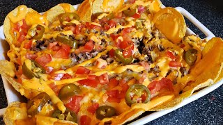 Receta fácil como hacer Nachos Mexicanos 🇲🇽🤤🌶 [upl. by Dent]