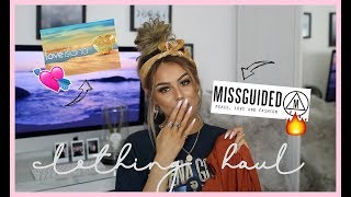 ANOTHER CLOTHING HAULHELL YES WITH DISCOUNT CODE  MISSGUIDED STYLES LOVE ISLAND  AD [upl. by Belia]