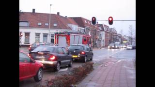 HD Brandweer Bergen op Zoom met spoed naar OMS Parkeergarage [upl. by Summer]