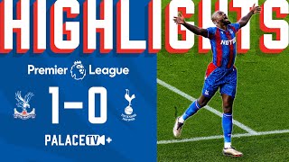 MATETA STRIKE SINKS TOTTENHAM  Premier League Highlights Crystal Palace 10 Tottenham Hotspur [upl. by Octavie]