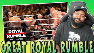 ROSS REACTS TO THE AWESOME 2020 ROYAL RUMBLE MATCH [upl. by Atiuqrahs]