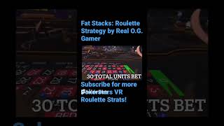 Vegas Infinite Pokerstars VR Roulette Strategy  FAT STACKS [upl. by Ycal593]