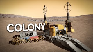 Colony Survival Stream 4  Space Engineers [upl. by Kirrad]