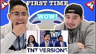 FIRST TIME REACTING TO TNT Versions TNT Boys  A Million Dreams [upl. by Dahs]