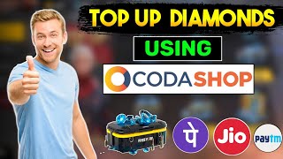 How to Top Up Diamonds in Free Fire Using CodaShop  CodaShop Se Diamond Top Up Kaise Kare 2024 [upl. by Lewiss477]