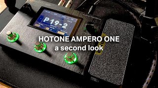 Hotone Ampero ONE A Second Look [upl. by Ricki887]