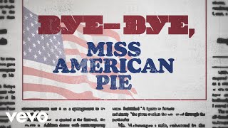 Don McLean  American Pie Lyric Video [upl. by Prince]