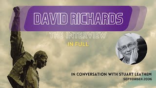 David Richards Interview in Full Working with Queen David Bowie and the last recordings of Freddie [upl. by Hsina]