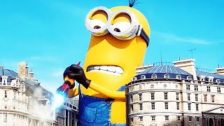 Giant Minion Saves The World Scene  MINIONS 2015 Movie CLIP HD [upl. by Sowell649]