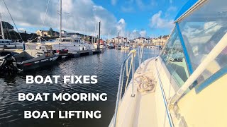 Boat Quick Fixes amp How To Moor Up A Boat In A Marina [upl. by Giesecke]