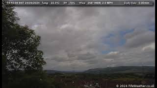 24 June 2024  Lochgelly WeatherCam Timelapse [upl. by Enelak119]