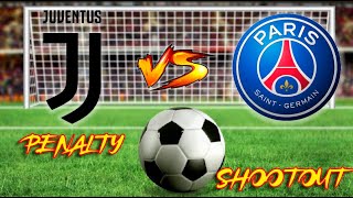 Champions League Juventus Vs PSG Penalty shootout [upl. by Rangel698]