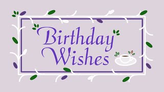 Birthday Wishes eCard  Birthday Wishes Message birthdaywishesmessage [upl. by Udall585]