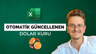 Excelde TCMBden Güncel Döviz Kuru Çekmek ve Otomatik Güncellemek Dolar Euro [upl. by Sikleb547]