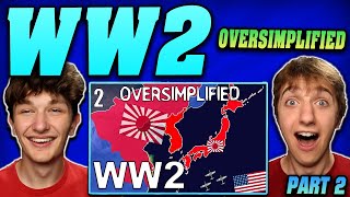 WW2  Oversimplified Part 2 REACTION [upl. by Amor]