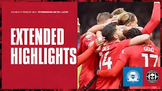 Extended Highlights  Peterborough United 23 Wigan Athletic [upl. by Aeniah193]