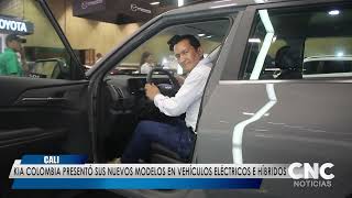 CNCNoticiasPasto KIA Colombia presentó sus nuevos modelos en vehículos eléctricos e híbridos [upl. by Margarette376]