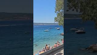 Crikvenica Kroatien Kvarner Bucht Crikvenica Croatia Beach 4k walking tour [upl. by Zilber981]