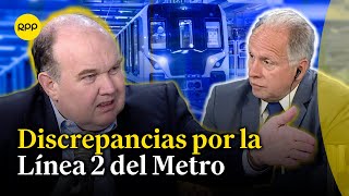 Discrepancias por la Línea 2 del Metro esto dijo Rafael López Aliaga [upl. by Haelam]