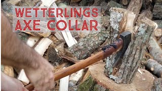 Wetterlings Hudson Bay Axe CollarSplitting Wood [upl. by Linc931]