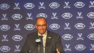 Tony Elliott 2024 ACC Football Kickoff [upl. by Nauqe]