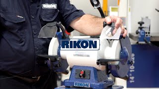 RIKON TV  200mm 80 808 Slow Speed Bench Grinder [upl. by Ihpen427]