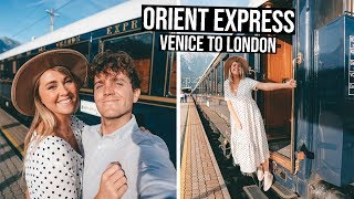 Venice Simplon Orient Express Full Experience Luxurious Train  Venice to London [upl. by Bullock548]