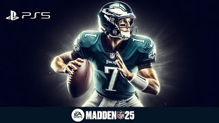 🏈 Philadelphia Eagles vs Washington Commanders  Madden 25 PS5 Gameplay 🎮🔥 [upl. by Jovita]