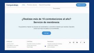 ¿Dónde encuentro Contacto para Reclutadores – Computrabajo empresas [upl. by Arikahc]