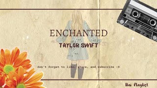 Taylor Swift  Enchanted Lyrics Animated Lyrics [upl. by Annayt30]