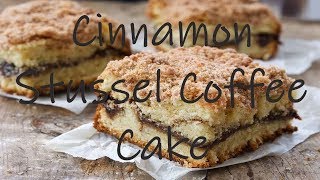 Cinnamon Streusel Coffee Cake  Baking Stream [upl. by Ursuline]