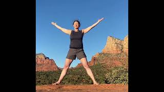 Vagus Nerve Yoga Gentle practice in the Sedona Redrocks [upl. by Chari878]